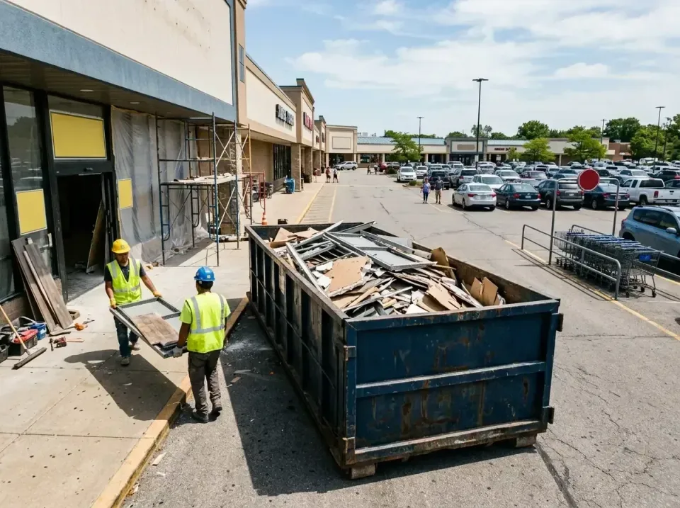 retail-store-renovation-debris-003 — frequently asked questions, Roll-off Dumpster Rentals in Pantops, VA